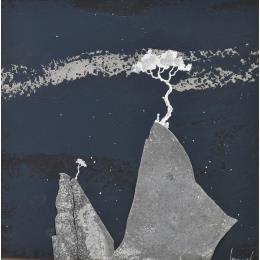 Peinture 4969 par Lemonnier  | Tableau Matiérisme Paysages