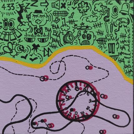 Painting Partition by Belladone | Painting Pop-art Acrylic, Posca Pop icons