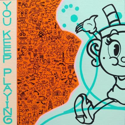 Peinture Dessin analytique de Chalice par Belladone | Tableau Pop-art Acrylique, Posca Icones Pop