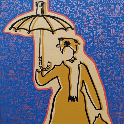Peinture Umbrella par Belladone | Tableau Pop-art Acrylique, Posca Icones Pop