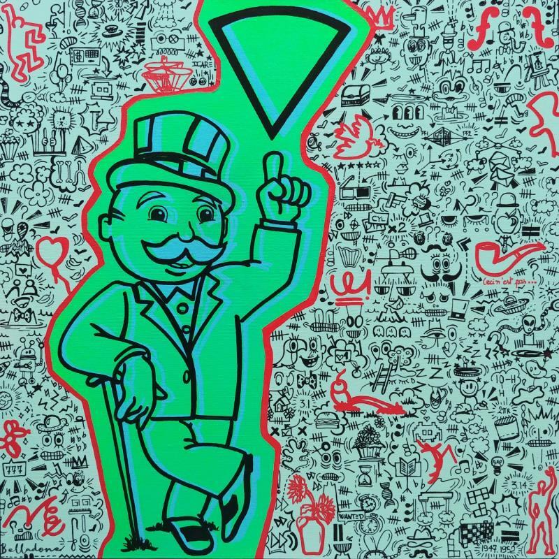 Painting Qui est-ce  ?  by Belladone | Painting Pop-art Pop icons Acrylic Posca