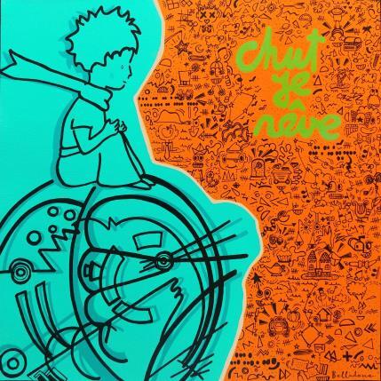 Peinture Imagine-toi par Belladone | Tableau Pop-art Acrylique, Posca Icones Pop