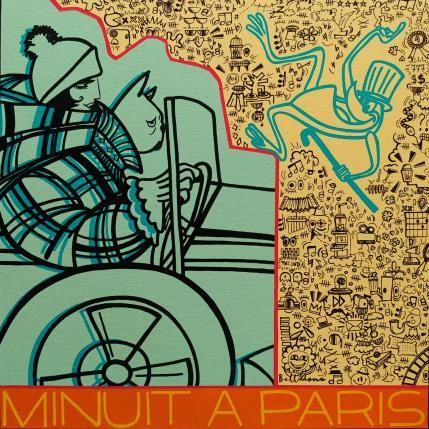 Pintura Minuit à Paris por Belladone | Pintura Pop art Acrílico, Posca Iconos pop