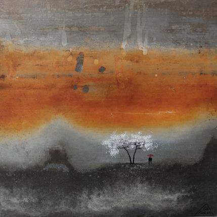 Painting Solana by Manconi Gil | Painting Figurative Metal Minimalist