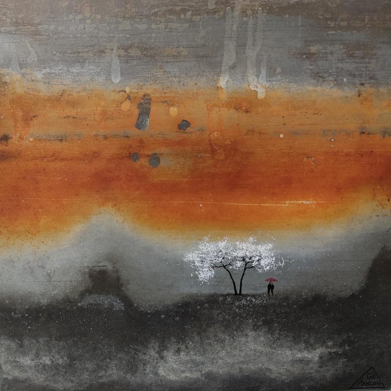 Peinture Solana par Manconi Gil | Tableau Figuratif Minimaliste Métal