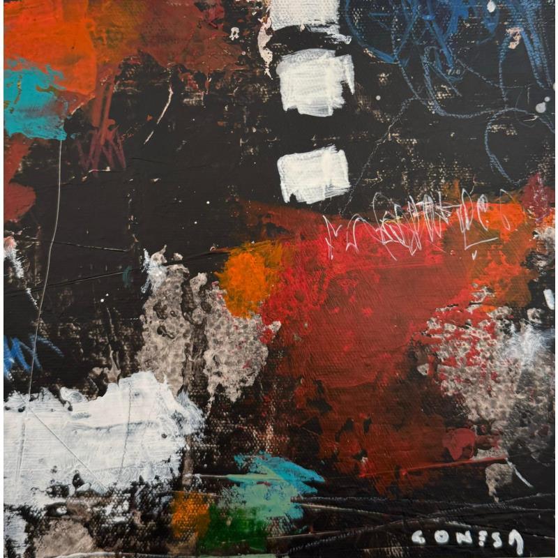 Painting Sonido by Jiménez Conesa Francisco | Painting Abstract Oil Acrylic