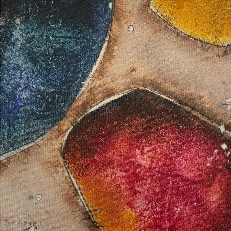 Painting Primer plano by Jiménez Conesa Francisco | Painting Abstract Oil Acrylic