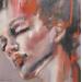 Painting Sogno by Abbondanzia Monica | Painting Figurative Portrait Oil