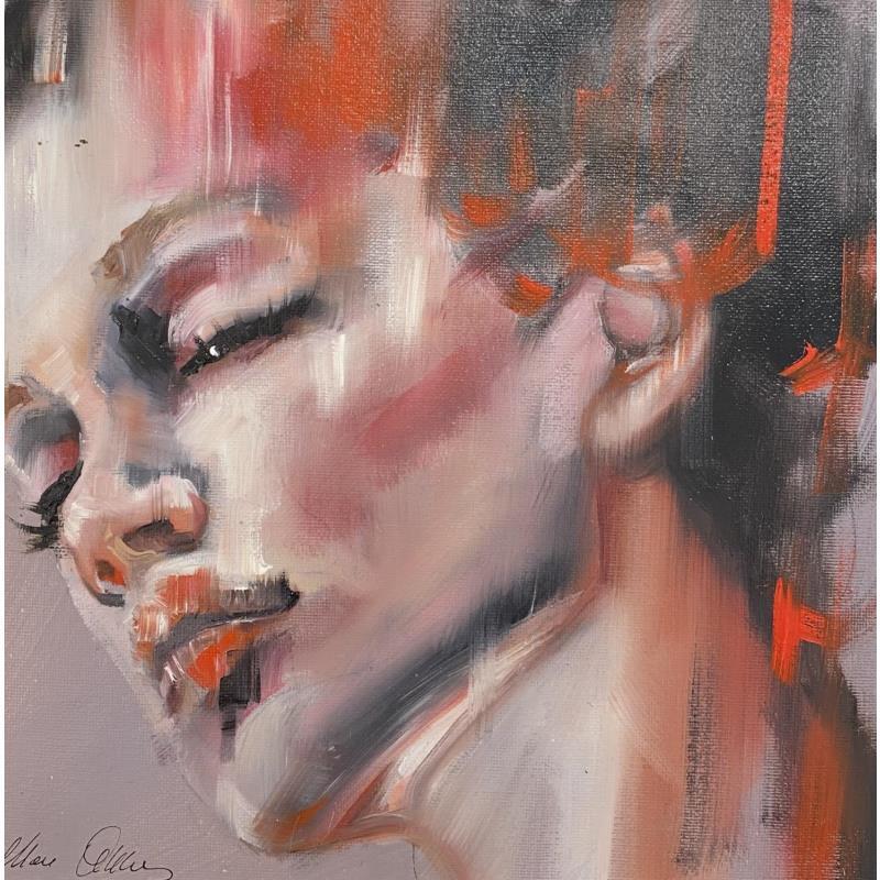 Painting Sogno by Abbondanzia Monica | Painting Figurative Portrait Oil