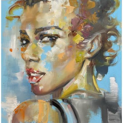 Painting Oasi by Abbondanzia Monica | Painting Figurative Oil Portrait