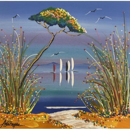 Peinture Vision Provence par Fonteyne David | Tableau Figuratif Acrylique