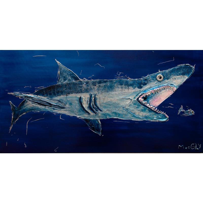 Peinture TERMINUS par Moogly | Tableau Art naïf Animaux Acrylique