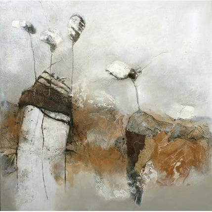 Peinture Du périple à l'errance par Han | Tableau Abstrait Paysages