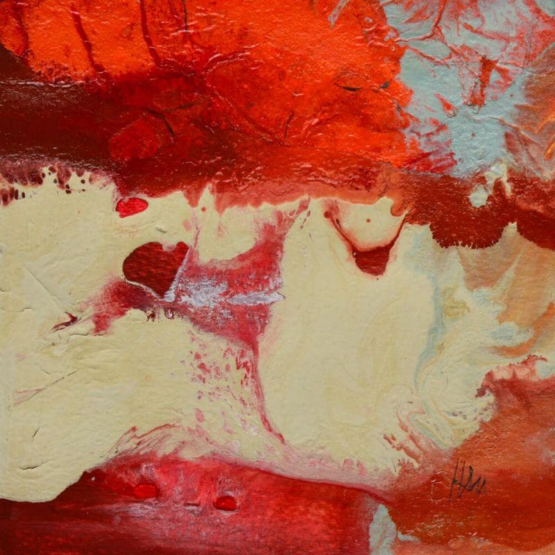 Gemälde Quelque chose à rêver von Han | Gemälde Abstrakt Landschaften