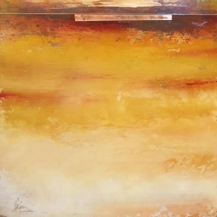 Peinture Abstraction #1383 par Hévin Christian | Tableau Abstrait Huile minimaliste