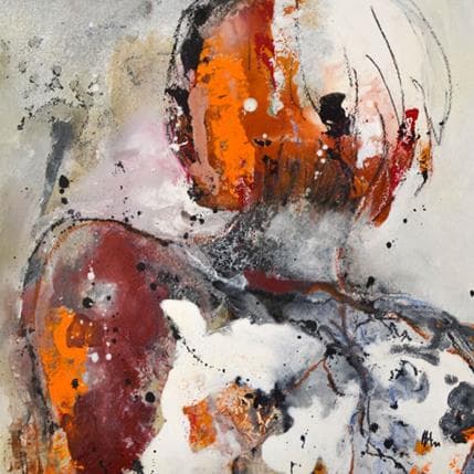 Peinture L'anonyme par Han | Tableau Abstrait Paysages