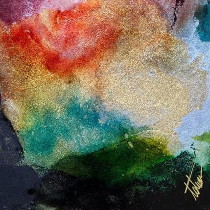 Painting  Le silence rythmé by Stephan Tatiana | Painting Abstract