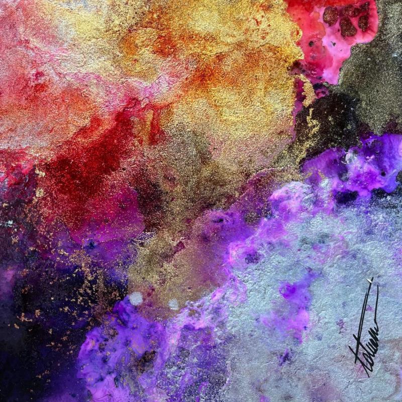 Painting Les cendres du phénix by Stephan Tatiana | Painting Abstract