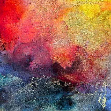 Painting  Les vestiges du temple by Stephan Tatiana | Painting Abstract