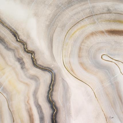 Painting Géode asséchée by Baroni Victor | Painting Abstract