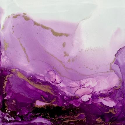 Painting 1109 POESIE FLORALE by Depaire Silvia | Painting Abstract Acrylic, Ink Landscapes, Minimalist, Nature