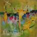 Peinture Noirmoutier par Bastide d´Izard Armelle | Tableau Abstrait Paysages Huile