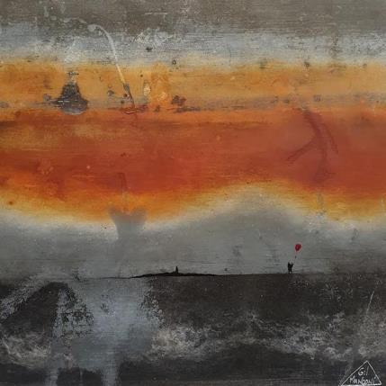 Painting Vénus by Manconi Gil | Painting Figurative Upcycling, Zinc Minimalist