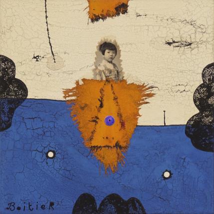 Painting 13-175 by Boitier Thierry | Painting Raw art Pigments