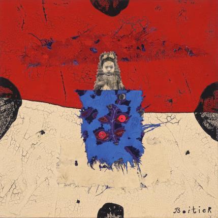 Painting 19-144 by Boitier Thierry | Painting Raw art Pigments Pop icons