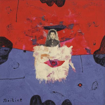 Painting 19-146 by Boitier Thierry | Painting Raw art Pigments Pop icons