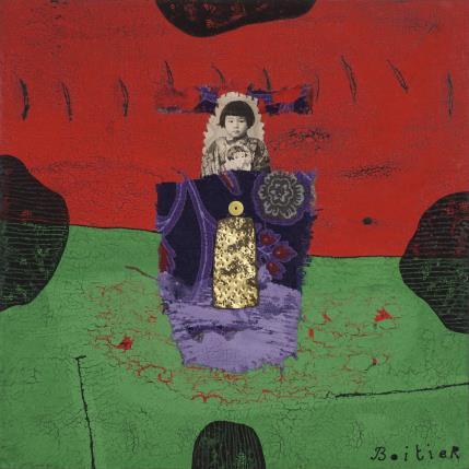 Painting 19-147 by Boitier Thierry | Painting Raw art Pigments Pop icons