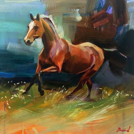 Peinture Cool Morning par Bond Tetiana | Tableau Figuratif Huile Animaux