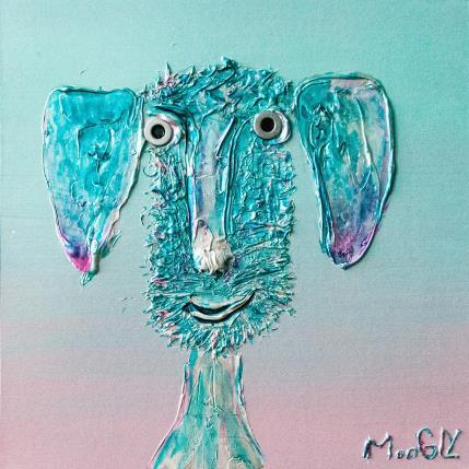 Painting Homochromius by Moogly | Painting Naive art Acrylic, Resin Animals