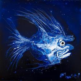 Painting MIGRAINUS by Moogly | Painting Naive art Acrylic Animals