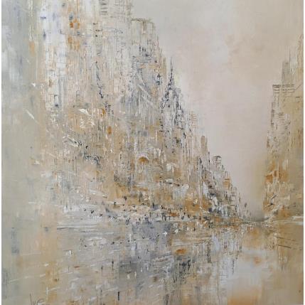 Peinture Sous les arcades par Levesque Emmanuelle | Tableau Figuratif Huile