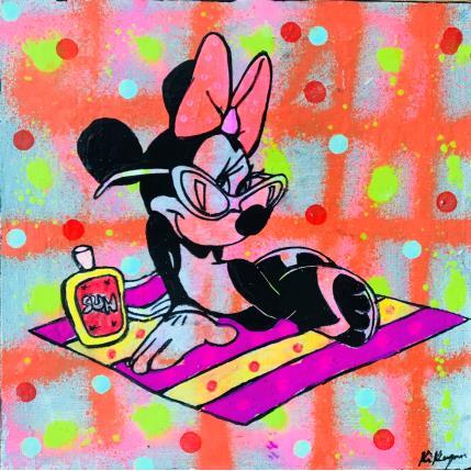 Painting Minnie by Kikayou | Painting Pop-art Acrylic Pop icons