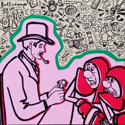 Painting Jeu de cartes by Belladone | Painting Pop-art Acrylic, Posca Pop icons