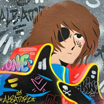 Painting albator by Lemoine Mael | Painting Pop-art Graffiti Pop icons