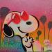 Painting Snoopy cool by Lemoine Mael | Painting Pop-art Pop icons Graffiti