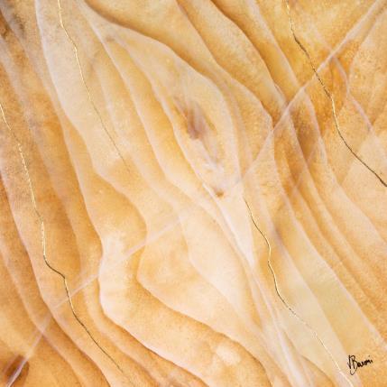 Painting Ambre asséchée by Baroni Victor | Painting Abstract Acrylic Minimalist