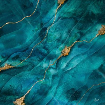 Painting Archipel minéral 2 by Baroni Victor | Painting Abstract Acrylic Minimalist