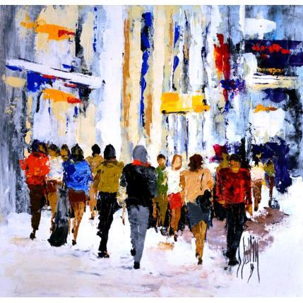 Painting No limit... by Dupin Dominique | Painting Figurative Oil Urban