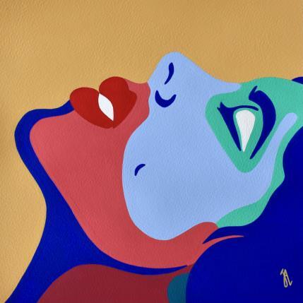 Pintura Sofia N°3 por Julie-Anne | Pintura Surrealismo Acrílico Iconos pop, Retrato