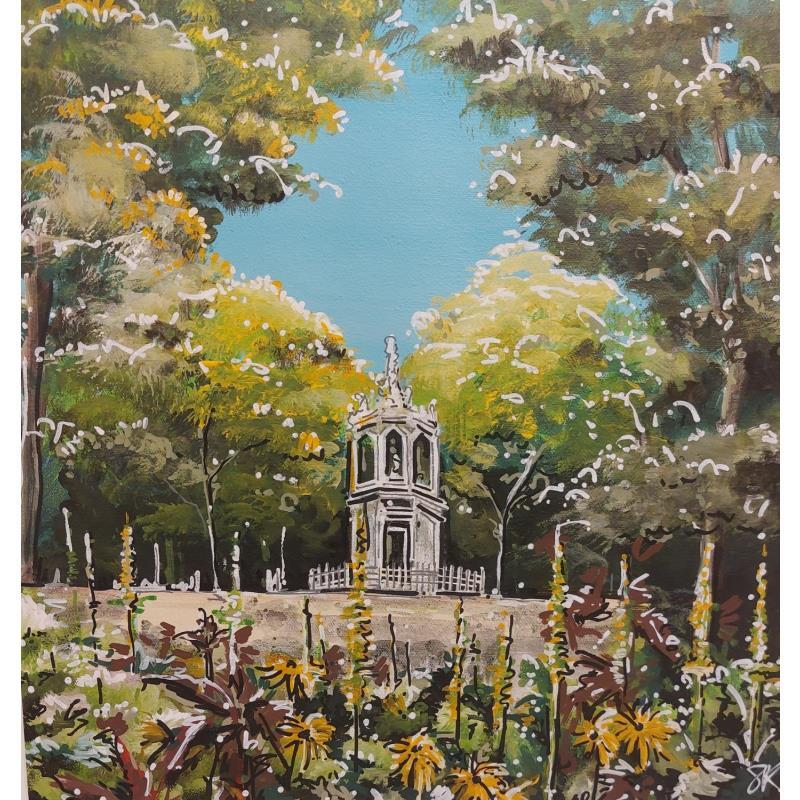 Painting Parc dijonnais by Touras Sophie-Kim  | Painting Figurative Acrylic