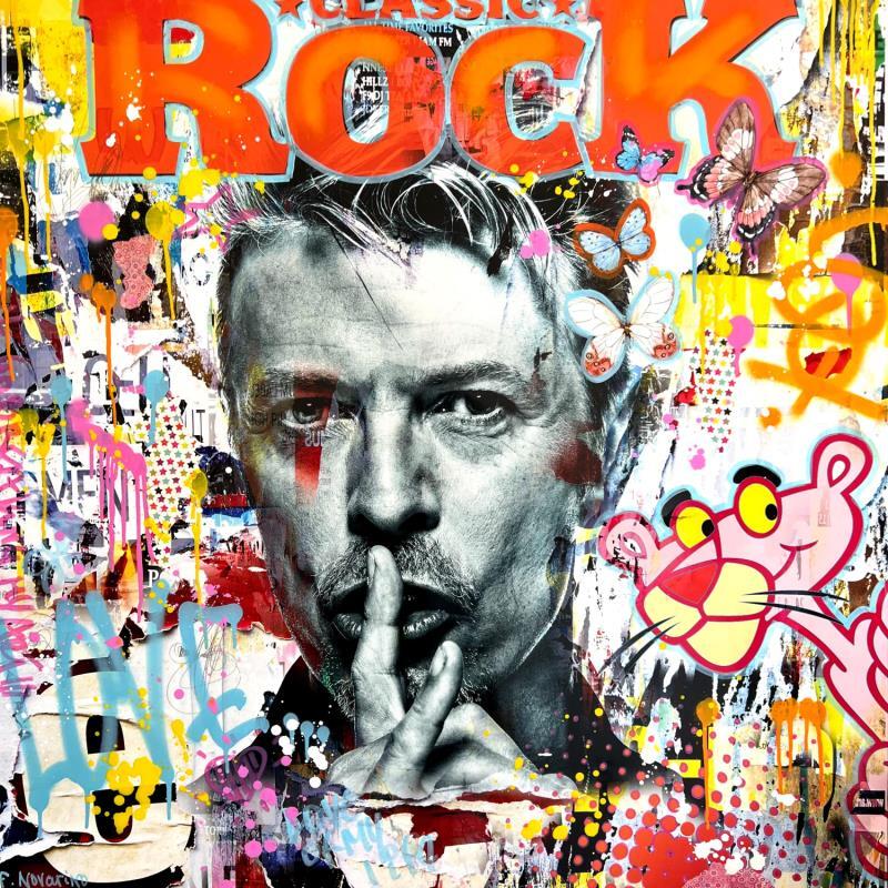 Painting MISTER DAVID by Novarino Fabien | Painting Pop-art Pop icons