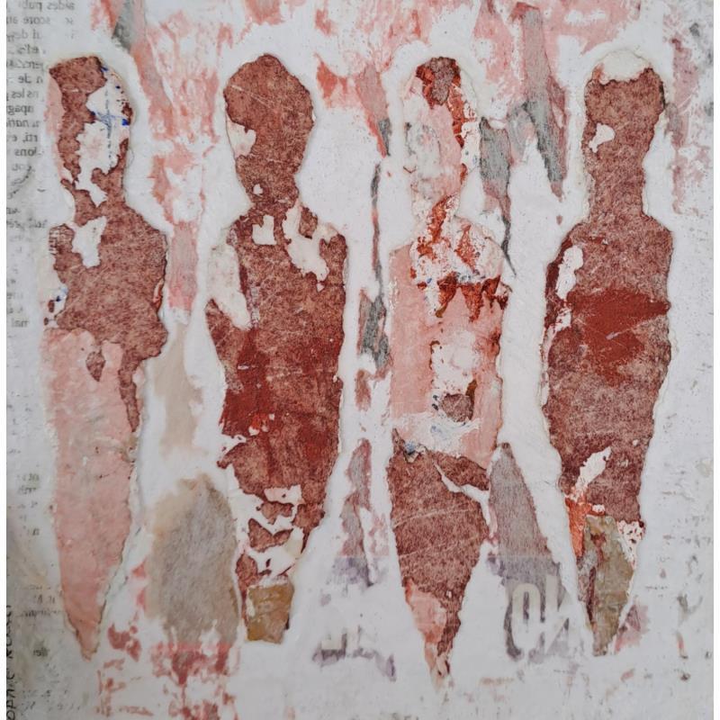 Gemälde Empreintes von Rocco Sophie | Gemälde Art brut Acryl