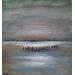Peinture Soir de mer par Rocco Sophie | Tableau Art Singulier Acrylique
