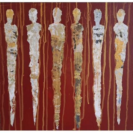 Peinture Fées Maqiques par Rocco Sophie | Tableau Art Singulier Acrylique