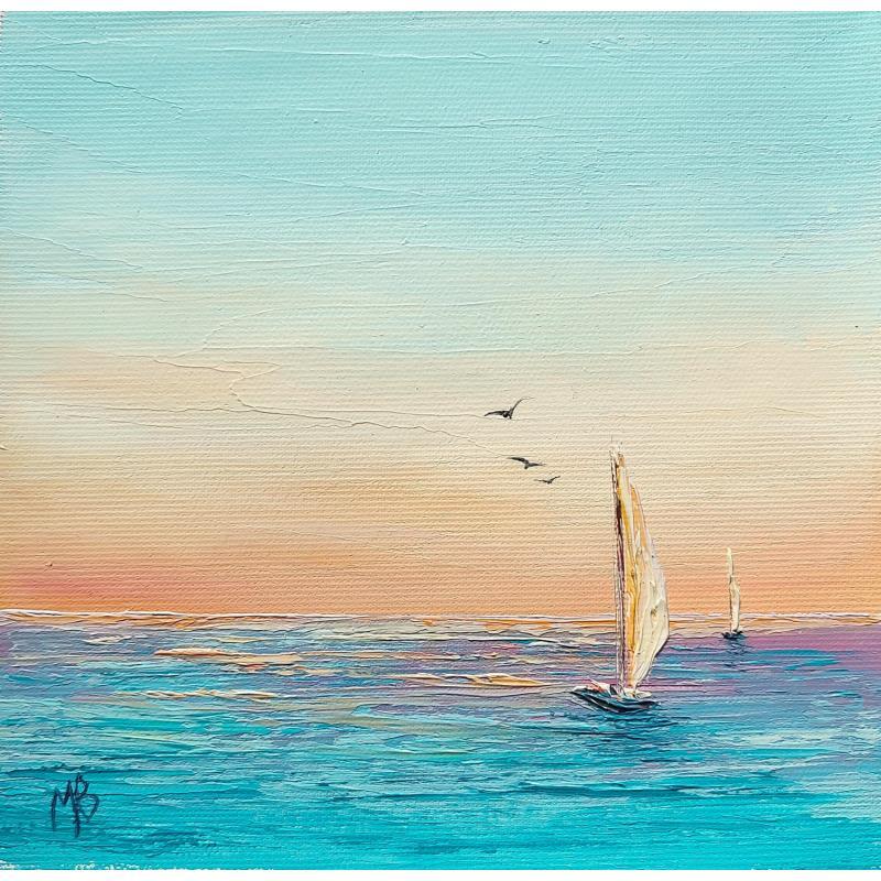 Peinture Nostalgie par Blandin Magali | Tableau Figuratif Paysages Huile