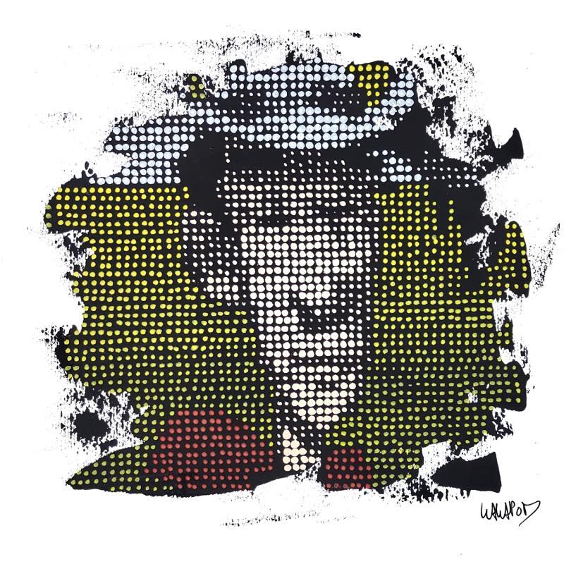Painting Lucky luke by Wawapod | Painting Pop-art Pop icons Acrylic